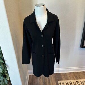 Womens Long Sweater-Like Jacket Size L NWT
